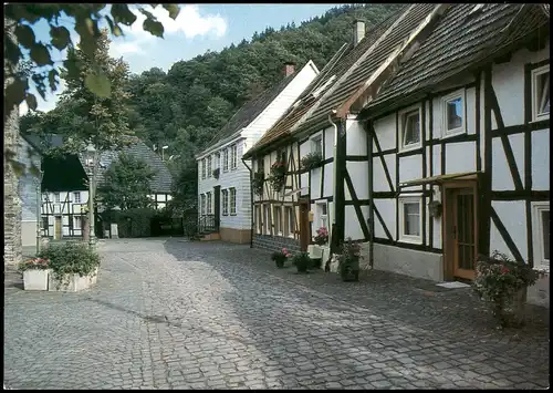 Ansichtskarte Plettenberg Am Kirchplatz, Häuser Ansichten 1984