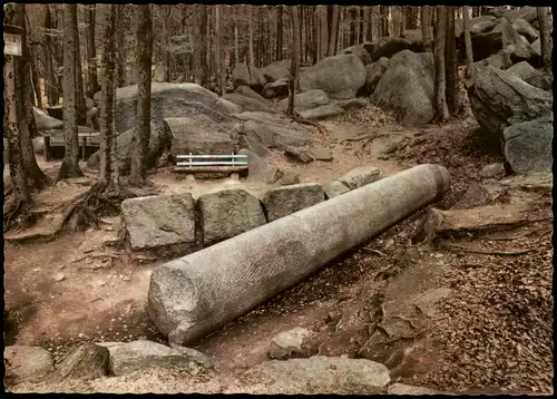 Ansichtskarte Reichenbach-Lautertal (Odenwald) Das Felsenmeer 1973
