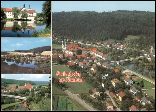 Ansichtskarte Pielenhofen Ortsansichten Naabtal Mehrbildkarte 1984