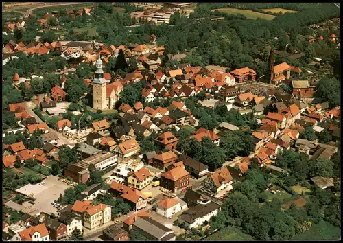 Ansichtskarte Quakenbrück Luftaufnahme Luftbild Fliegeraufnahme 1980