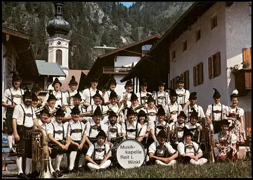 Reit im Winkl Musik-Kapelle Reit im Winkl Leitung: E. Zwerenz 1975