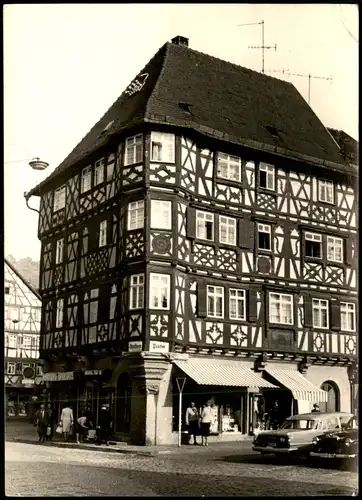 Ansichtskarte Mosbach (Baden) Palmsches Haus - Fotokarte 1974