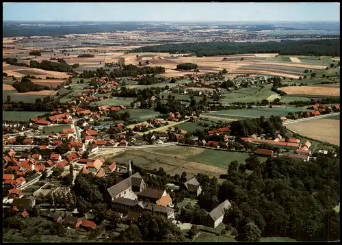Ansichtskarte Rehburg-Loccum Luftaufnahme Luftbild 1987