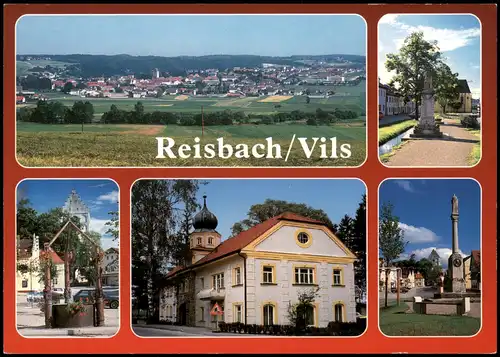 Ansichtskarte Reisbach/Vils Mehrbildkarte Ortsansichten Reisbach Vils 2000