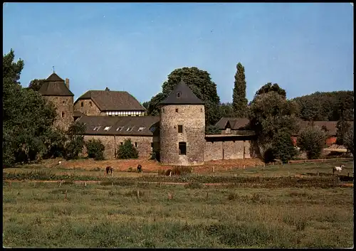 Ansichtskarte Ratingen Wasserburg "Haus zum Haus" 1980