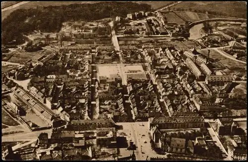 Ansichtskarte Saarlouis Luftbild 1934