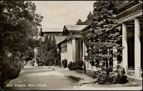 Postcard Bad Reinerz Duszniki-Zdrój Wandelhalle - Fotokarte 1929