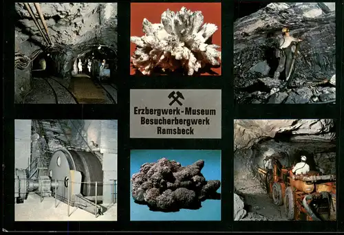 Ramsbeck-Bestwig Bergbau-Museum und Besucherbergwerk Ramsbeck (Sauerland) 1975