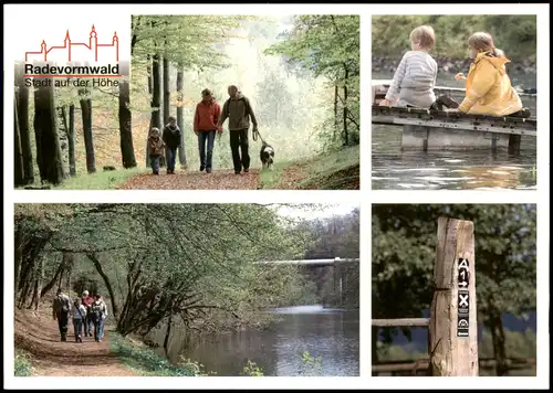 Radevormwald Mehrbild-AK Grüße aus Radevormwald im Bergischen Land 1990
