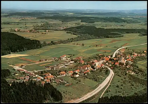 Ansichtskarte Rottweil (Neckar) Luftaufnahme von Rottweil - Neukirch 1975
