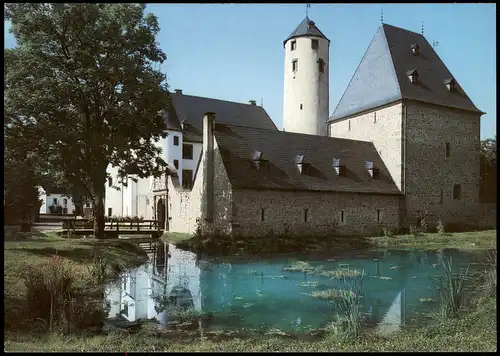 Rittersdorf (Eifel) Burg Rittersdorf Wasserburg in der Südeifel 1990
