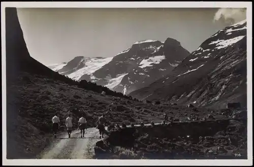 Postcard Norwegen Allgemein Norangsdalen Norwegen Norge Norway 1929