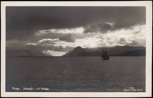 Norwegen Allgemein Norge. Julsundet ved Molde. Norwegen Norway 1929