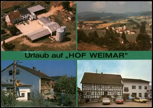 Reichelsheim Urlaub auf HOF WEIMAR Bauernhof in Klein-Gumpen, Mehrbildkarte 1980