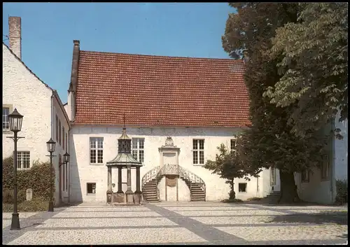 Ansichtskarte Rheine Falkenhof Gebäude-Ansicht 1980