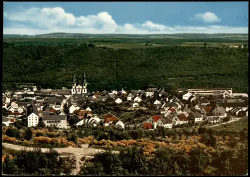 Ansichtskarte Prüm Panorama-Ansicht der Waldstadt in der Eifel 1970