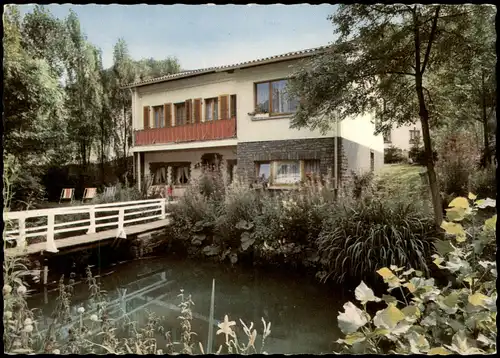 Ansichtskarte Mayen Hotel Riedener Mühle Besitzer H. Konrad 1964