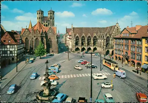 Ansichtskarte Braunschweig Altstadtmarkt 1965