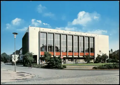 Ansichtskarte Herne Stadtbad Gebäude-Ansicht 1970