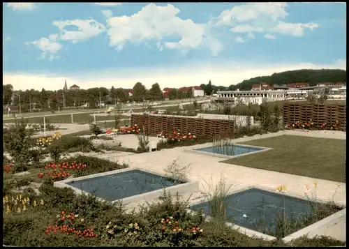 Ansichtskarte Herne Stadtteilansicht Revierpark-Gysenberg 1960