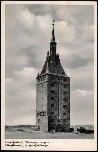 Ansichtskarte Wangerooge Leuchtturm Roter Sand 1939