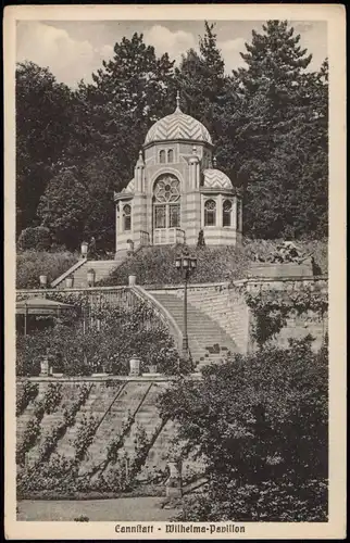 Ansichtskarte Cannstatt-Stuttgart Wilhelma-papillon 1916