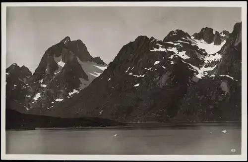 Postcard Nordland (Allgemein) Norwegen - Lofoten - Norge Norway 1928