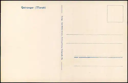 Postcard Geiranger Stadt. Dampfer 1928