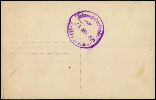 Postcard Schreiberhau Szklarska Poręba Schneegrubenbaude im Winter 1929