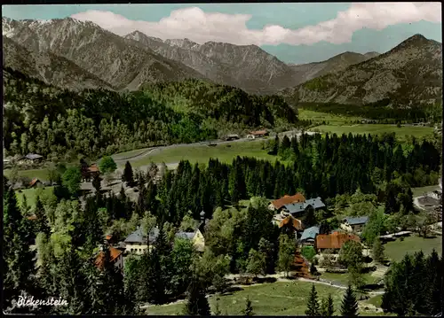 Ansichtskarte Birkenstein-Fischbachau Panorama-Ansicht 1968