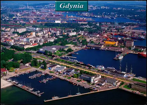 Gotenhafen (Gdingen) Gdynia (Gdiniô) Luftaufnahme Luftbild 2011