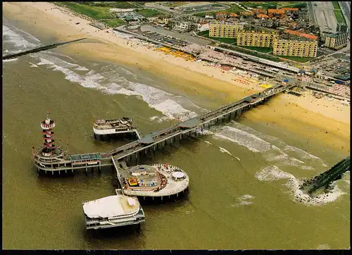 Postkaart Scheveningen-Den Haag Den Haag Luftbild Luchtopname Pier 1970