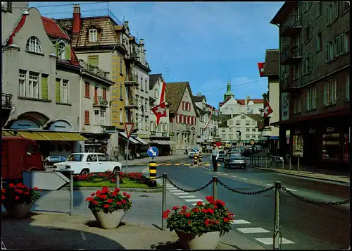 Ansichtskarte Rorschach Bodanplatz 1980