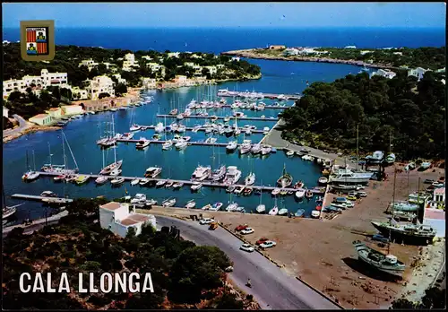 Postales CALA D' OR Cala Llonga Crique Llonga Luftbild Luftaufnahme 1980