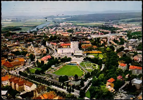 Ansichtskarte Hameln Luftbild Luftaufnahme 196