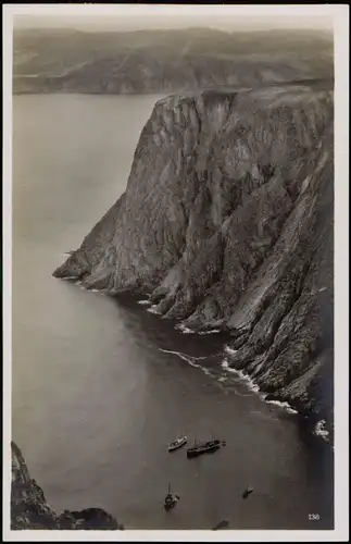 Nordkap Davvinjárgga Hornviken-Nordkap, Bucht Fjord Schiffe 1930
