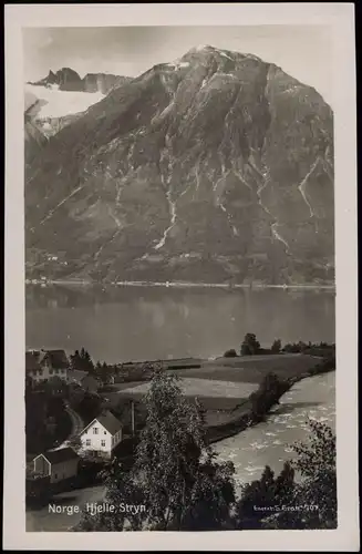 Postcard Norwegen Allgemein Norge Hjelle, Stryn. 1930