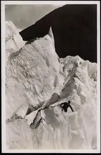 Postcard Norwegen Allgemein Brixdalsbreen, Eismeer Vereister Fjord 1930