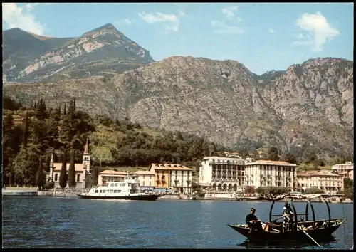 Cartoline Cadenabbia CADENABBIA Lago di Como Ansicht vom See aus 1980