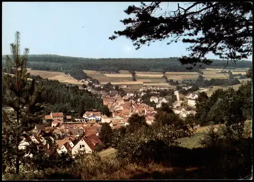 Ansichtskarte Heigenbrücken Panorama-Ansicht 1970