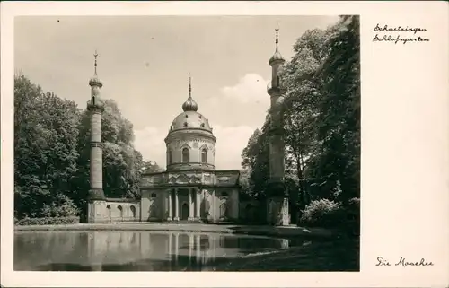 Ansichtskarte Schwetzingen Schlossgarten 1940