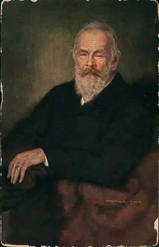 Bildnis Sr. K. Hoheit des Prinzregenten Luitpold von Bayern (Künstlerkarte) 1911