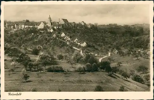 Ansichtskarte Rosenfeld Panorama-Ansicht 1940