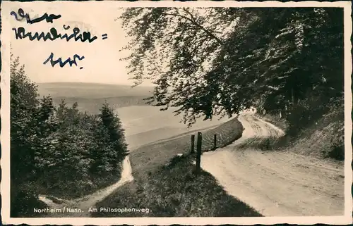 Ansichtskarte Northeim Umlandansicht Partie Am Philosophenweg 1937