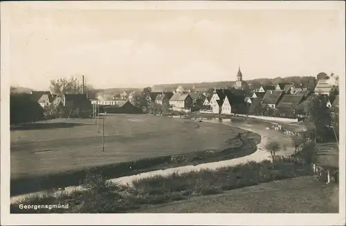 Ansichtskarte Georgensgmünd Stadtpartie 1931