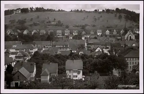 Ansichtskarte Onstmettingen-Albstadt Stadtpartie - Einfamilienhäuser 1931