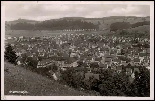 Ansichtskarte Onstmettingen-Albstadt Blick über die Stadt 1942