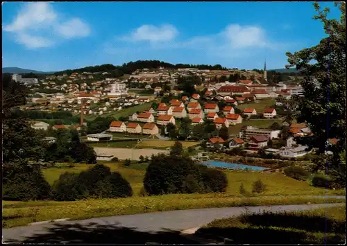 Ansichtskarte Freyung Blick auf die Stadt 1972