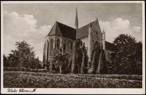 Ansichtskarte Chorin Kloster 1928