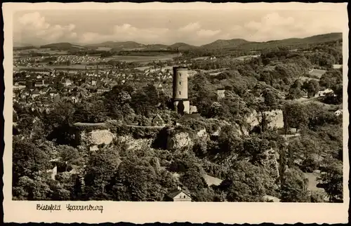 Ansichtskarte Bielefeld Burg Sparrenburg mit Fernsicht 1939